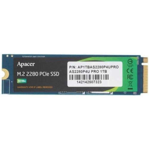 SSD накопитель Apacer AS2280P4U Pro 1 TB (AP1TBAS2280P4UPRO-1)