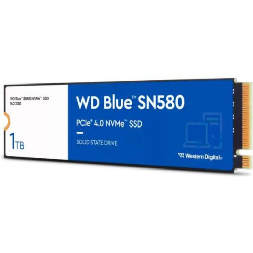 SSD накопитель WD Blue SN580 1 TB (WDS100T3B0E)