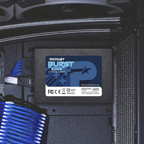 SSD накопитель PATRIOT Burst Elite 240 GB (PBE240GS25SSDR)