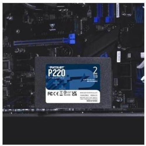 SSD накопитель PATRIOT P220 2 TB (P220S2TB25)