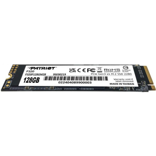 SSD накопитель PATRIOT P320 128 GB (P320P128GM28)