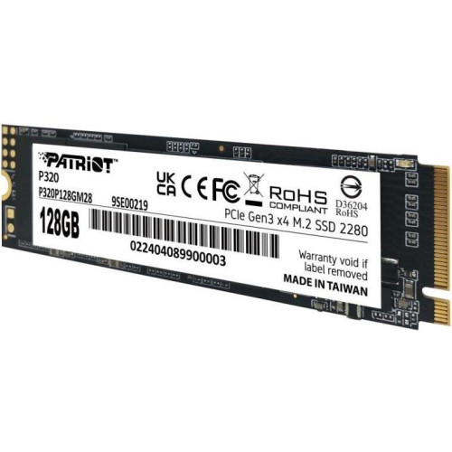 SSD накопитель PATRIOT P320 128 GB (P320P128GM28)