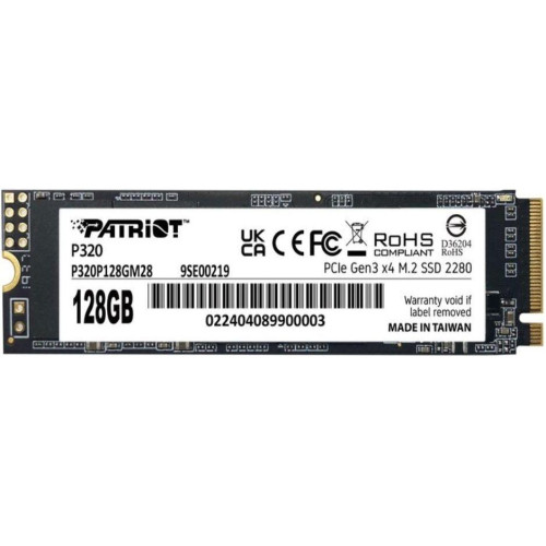 SSD накопитель PATRIOT P320 128 GB (P320P128GM28)