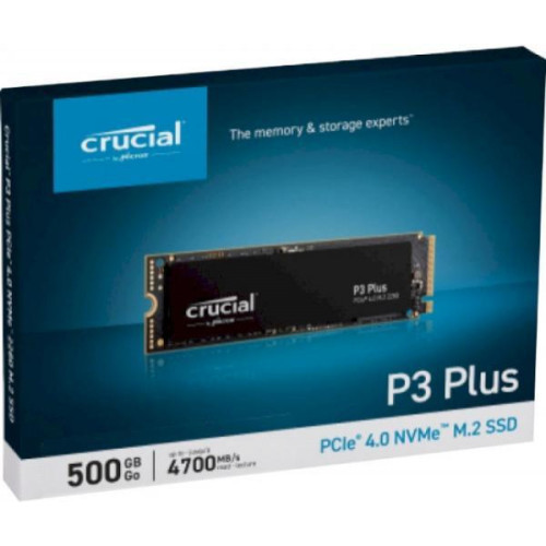 SSD накопитель Crucial P3 Plus 500 GB (CT500P3PSSD8)