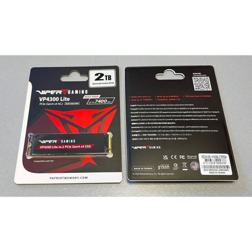 SSD накопитель PATRIOT Viper VP4300 Lite 2 TB (VP4300L2TBM28H)