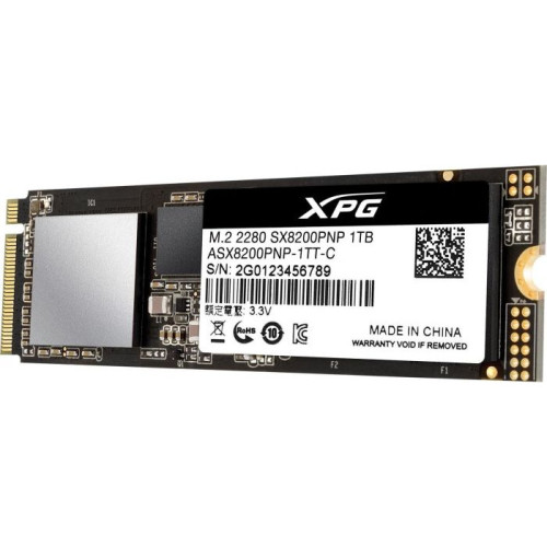 SSD накопитель ADATA XPG SX8200 Pro 1 TB (ASX8200PNP-1TT-C)