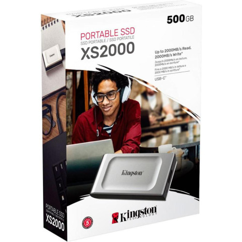 SSD накопитель Kingston XS2000 500 GB (SXS2000/500G)