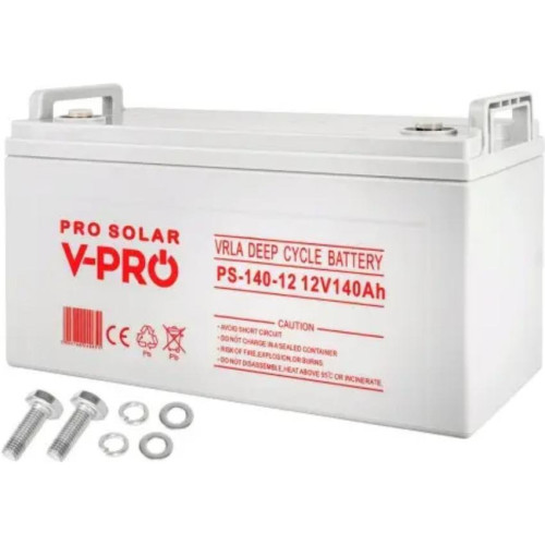 Аккумулятор для ИБП Volt Polska 12V 140Ah GEL VPRO PREMIUM	(6AKUGEL140)