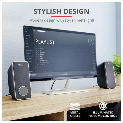 Мультимедийная акустика Trust Arys Speaker Set USB Black (20179)