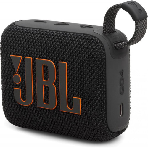 Портативная колонка JBL Go 4 Black (JBLGO4BLK)