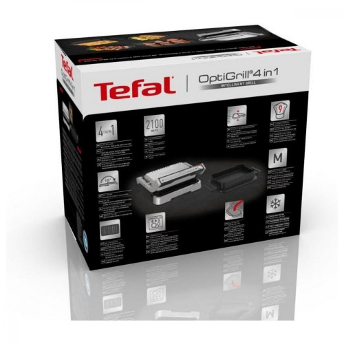 Электрогриль прижимной Tefal OptiGrill 4in1 GC774D30