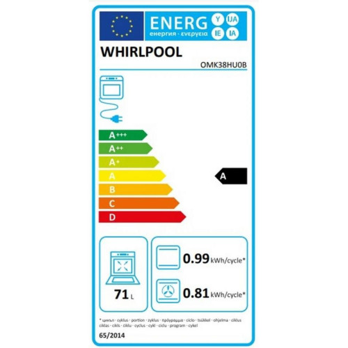 Духовка электрическая Whirlpool OMK38HU0B