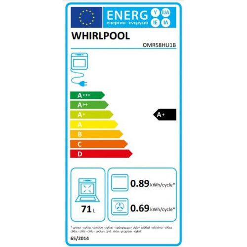 Духовка электрическая Whirlpool OMR58HU1B