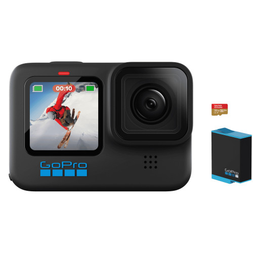 Экшн-камера GoPro HERO10 Black (CHDHX-101-RW, CHDHX-102-RT)