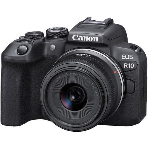 Беззеркальный фотоаппарат Canon EOS R10 kit (RF-S 18-45mm) IS STM (5331C047)