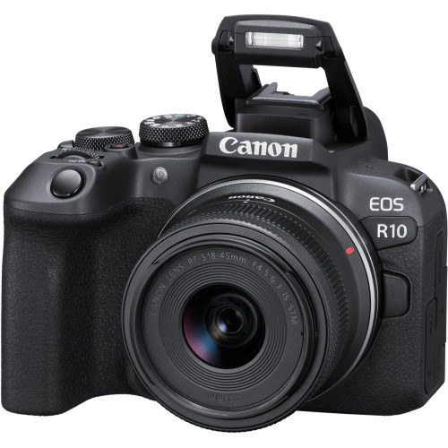 Беззеркальный фотоаппарат Canon EOS R10 kit (RF-S 18-45mm) IS STM (5331C047)