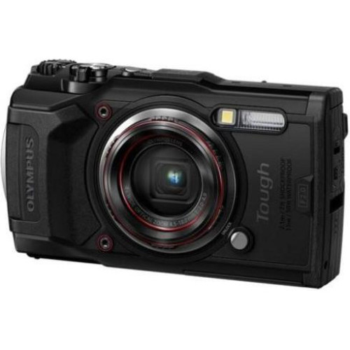 Компактный фотоаппарат Olympus TG-6 Black (V104210BE000)