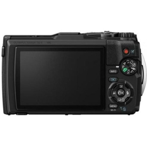 Компактный фотоаппарат Olympus TG-6 Black (V104210BE000)