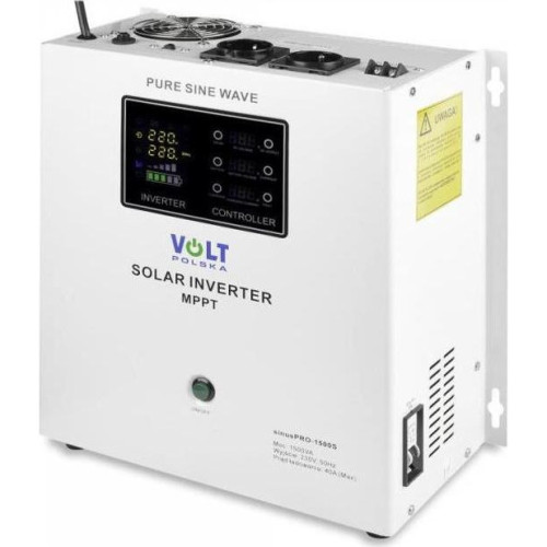 Гибридный солнечный инвертор (hybrid) Volt Polska SINUS PRO 1500S (3SPS150012)