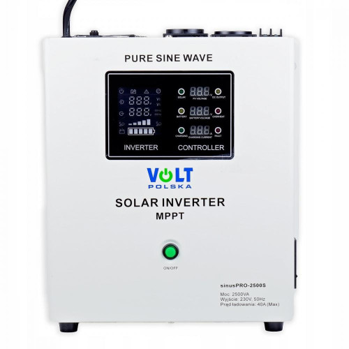 Гибридный солнечный инвертор (hybrid) Volt Polska SINUS PRO 2500S (3SPS250024)