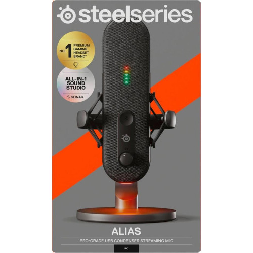 Микрофон для ПК SteelSeries Alias (61601)