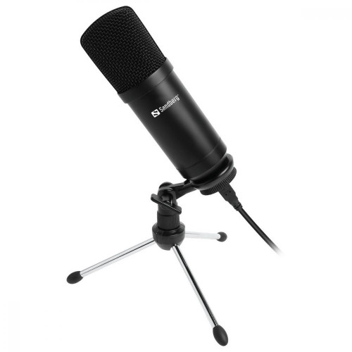 Микрофон для ПК/ для стриминга, подкастов Sandberg Desk Microphone (126-09)