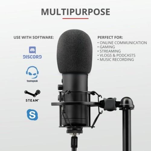 Микрофон для ПК / для стриминга, подкастов Trust GXT 256 Exxo USB Streaming Microphone (23510)