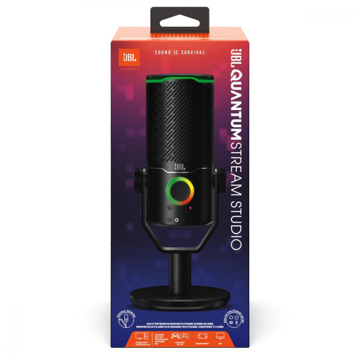 Микрофон для ПК/ для стриминга, подкастов JBL Quantum Stream Studio (JBLSTRMSTUDIOBLK)