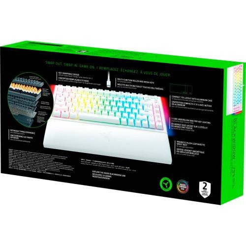 Клавиатура Razer BlackWidow V4 75% White (RZ03-05001700-R3M1)