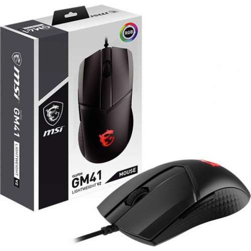 Мышь MSI Clutch GM41 Lightweight V2 (S12-0400D20-C54)