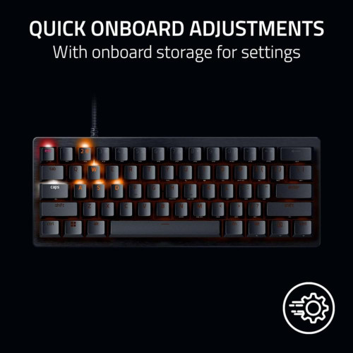 Клавиатура Razer Huntsman V3 Pro Mini USB Black (RZ03-04990100-R3M1)