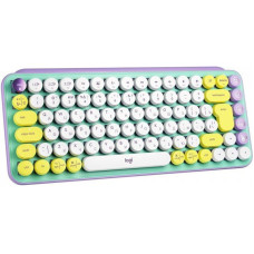 Logitech POP Keys Wireless Mechanical Keyboard UA Daydream Mint (920-010736)