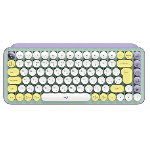 Клавиатура Logitech POP Keys Wireless Mechanical Keyboard UA Daydream Mint (920-010736)