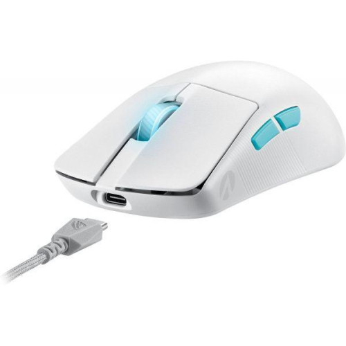 Мышь ASUS ROG Harpe Ace Aim Lab Edition White (90MP02W0-BMUA10)