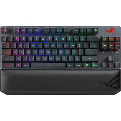 Клавиатура ASUS ROG Strix Scope RX TKL Wireless Deluxe RGB USB/WL/BT Black (90MP02J0-BKUA01)