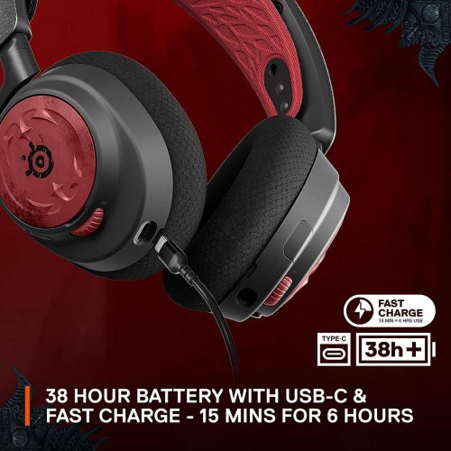 Наушники с микрофоном SteelSeries Arctis Nova 7 Diablo IV Edition (61555)