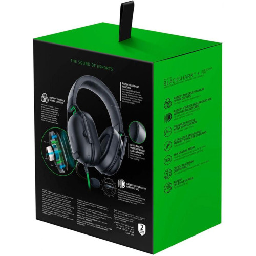 Наушники с микрофоном Razer Blackshark V2 X for Playstation Black (RZ04-03241000-R3G1)
