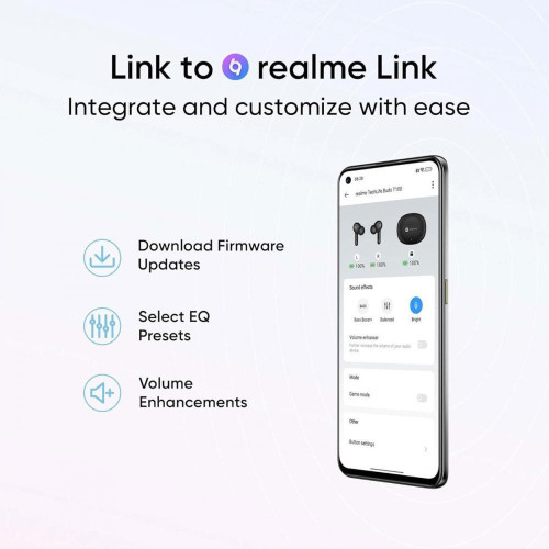 Наушники TWS realme Buds T110 Blue