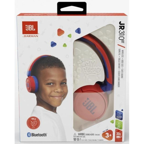 Наушники с микрофоном JBL JR310BT Red JBLJR310BTRED