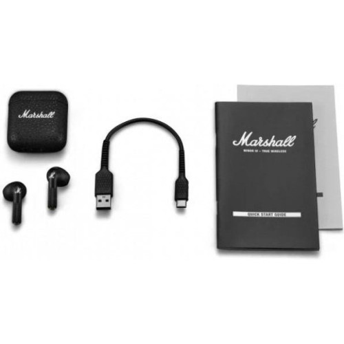 Наушники с микрофоном Marshall Minor IV Black (1006653)