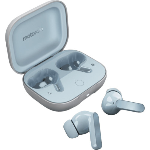 Наушники TWS Motorola Moto Buds Glacier Blue (PG38C05749)