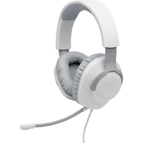 Наушники с микрофоном JBL Quantum 100 White (JBLQUANTUM100WHT)