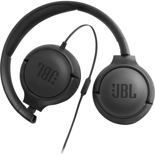 Наушники с микрофоном JBL Tune 500 Black (JBLT500BLK)