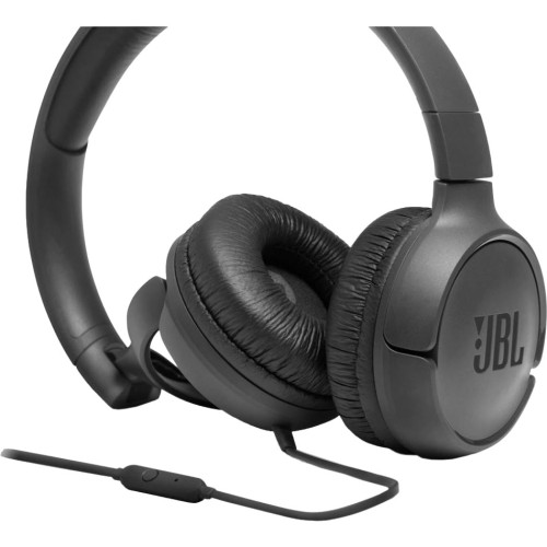 Наушники с микрофоном JBL Tune 500 Black (JBLT500BLK)