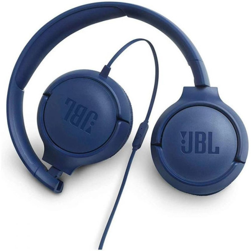 Наушники с микрофоном JBL Tune 500 Blue (JBLT500BLU)