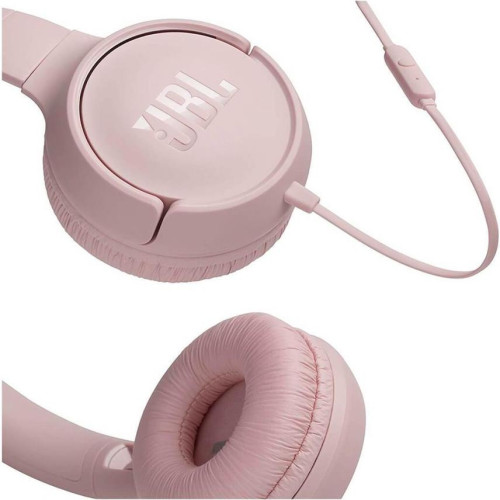 Наушники с микрофоном JBL Tune 500 Pink (JBLT500PIK)