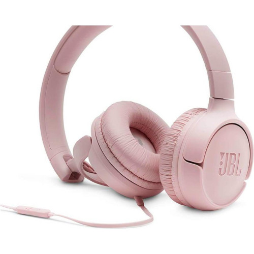 Наушники с микрофоном JBL Tune 500 Pink (JBLT500PIK)