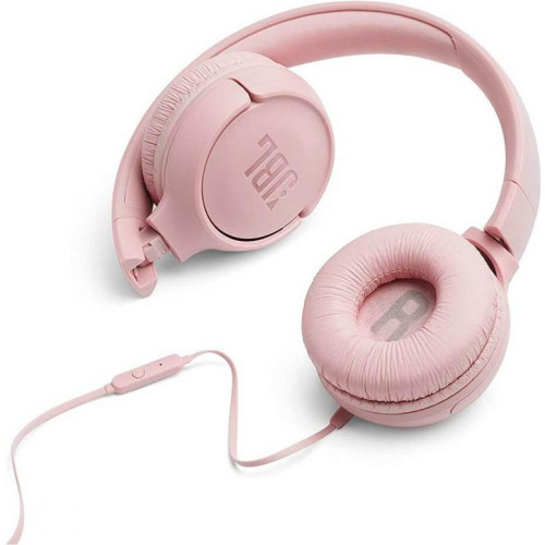 Наушники с микрофоном JBL Tune 500 Pink (JBLT500PIK)