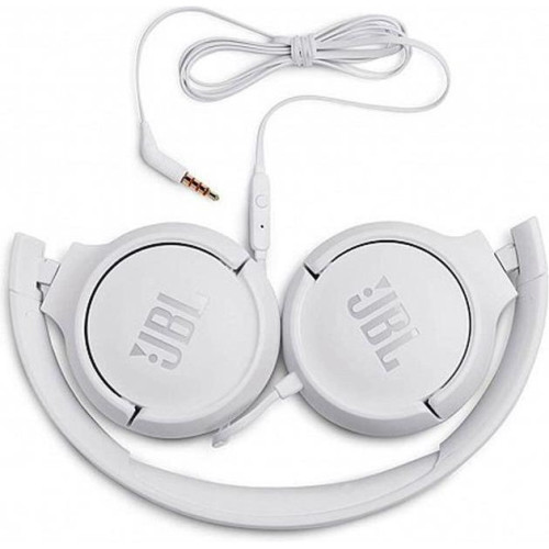 Наушники с микрофоном JBL Tune 500 White (JBLT500WHT)