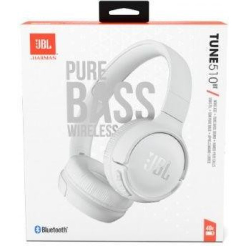 Наушники с микрофоном JBL Tune 510BT White (JBLT510BTWHT)